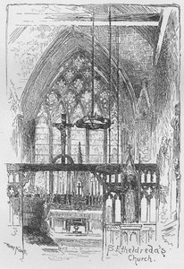 Kościół św. Etheldreda, 1890