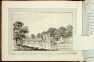 Czerwona Księga: Welbeck autorstwa Humphry Repton