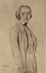 Portret Franciszka Liszta autorstwa Hungarian School