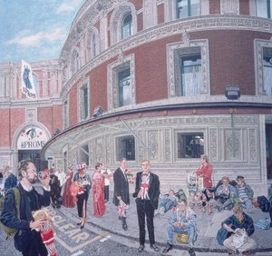 Promenady w The Last Night, Royal Albert Hall, detal