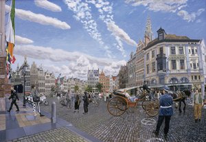 Rynek Wielki w Antwerpii, 1996 r.