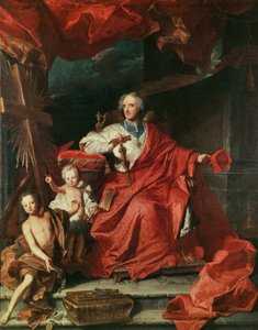 Kardynał de Bouillon (1643-1715) Otwieranie "Świętych Drzwi", 1708 r.