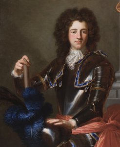Fragment portretu Henryka Bentincka, późniejszego pierwszego księcia Portland, 1699 autorstwa Hyacinthe Francois Rigaud