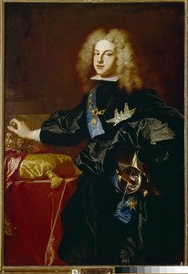 Filip V z Hiszpanii - Portret Filipa V autorstwa Hyacinthe Francois Rigaud