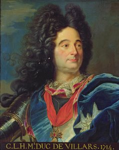 Portret Louis-Claude-Hector (1652-1734) książę Villars, 1714