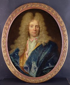 Portret Michela Begon Młodszego autorstwa Hyacinthe Francois Rigaud