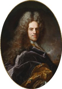 Portret Stefano Gentile autorstwa Hyacinthe Francois Rigaud