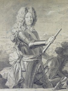 Domniemany portret Stanisława Leczińskiego autorstwa Hyacinthe Francois Rigaud