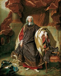 Portret księcia Józefa Wenzela I z Liechtensteinu 1696-1772, 1740.