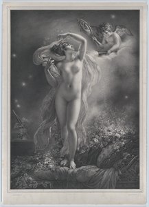 Danae, 1824. autorstwa Hyacinthe Louis Victor Jean Baptiste Aubry