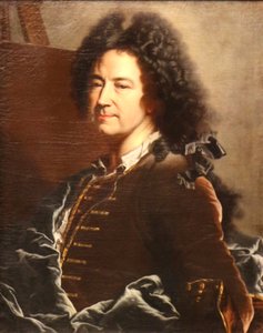 Autoportret. autorstwa Hyacinthe Rigaud