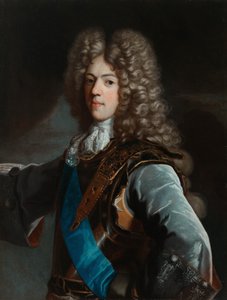 Portret Konstantego Władysława Sobieskiego autorstwa Hyacinthe Francois Rigaud