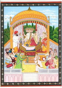 Boska ceremonia Brahma-Saraswati