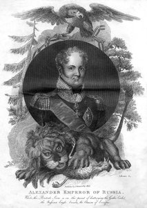Aleksander I, cesarz Rosji 1777-1825, 1816.
