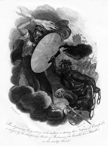 Rewolucyjna Furia i Britannia, 1814.