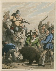 Ilustracja z Hudibras autorstwa Samuela Butler