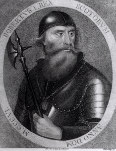 Portret króla Roberta I Szkockiego (1274-1329) rytowany przez E.Hardinga, 1 listopada 1797 autorstwa I Herbert