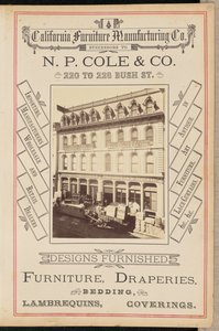 [California Furniture Manufacturing Company, San Francisco].