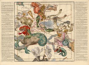 Równonoc wiosenna 1674 (grawerowanie ręcznie kolorowane) autorstwa Ignace Gaston Pardies