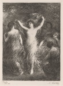 Tańce, 1898. autorstwa Ignace Henri Jean Fantin-Latour