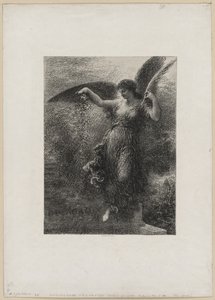 Do Eugeniusza Delacroix, 1890. autorstwa Ignace Henri Jean Fantin-Latour