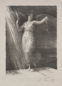 Chwała. autorstwa Ignace Henri Jean Fantin-Latour