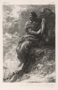Harolde w górach, 1884. autorstwa Ignace Henri Jean Fantin-Latour