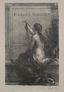 Nieśmiertelność, 1886. autorstwa Ignace Henri Jean Fantin-Latour