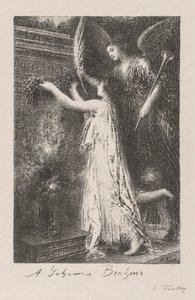 Do Johannesa Brahmsa, 1900. autorstwa Ignace Henri Jean Fantin-Latour