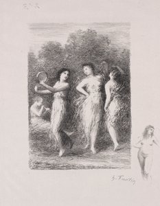 Młody pacjent. autorstwa Ignace Henri Jean Fantin-Latour