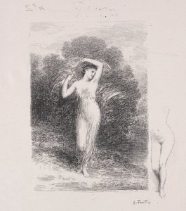Młody pacjent. autorstwa Ignace Henri Jean Fantin-Latour