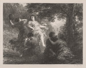 Pasterski. autorstwa Ignace Henri Jean Fantin-Latour