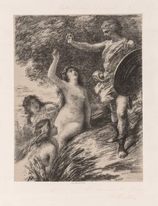 Zygfryd i Córki Renu, ok. 1930 r. 1880. autorstwa Ignace Henri Jean Fantin-Latour