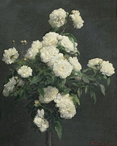 Martwa natura z białych piwonii, 1870