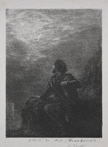 Gwiazda Wieczorna, 1877. autorstwa Ignace Henri Jean Fantin-Latour