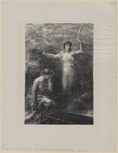 Do Wiktora Hugo, 1889. autorstwa Ignace Henri Jean Fantin Latour