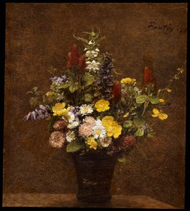 Dzikie Kwiaty autorstwa Ignace Henri Jean Fantin-Latour