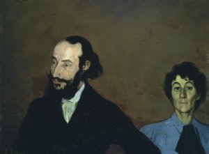 Charles Morice i jego żona”, 1889, olej na płótnie, 70 × 90 cm autorstwa Ignacio Zuloaga y Zabaleta