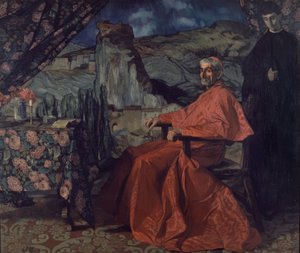 EL CARDENAL - 1912 - O / L - 201 X 236 CM autorstwa Ignacio Zuloaga y Zabaleta