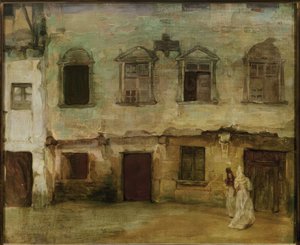 Ignacio Zuloaga / Ulica w starym mieście kastylijskim”, 1894, olej na płótnie autorstwa Ignacio Zuloaga y Zabaleta