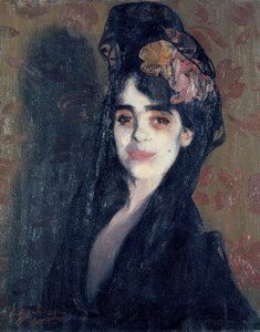 LA EMPOLWADA. Artysta: IGNACIO ZULOAGA. Lokalizacja: KOLEKCJA PRYWATNA, SEWILLA, HISZPANIA