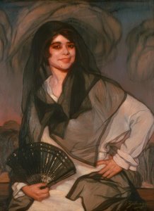 Moja kuzynka Esperanza autorstwa Ignacio Zuloaga y Zabaleta