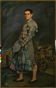 Portret Juana Belmonte autorstwa Ignacio Zuloaga y Zabaleta