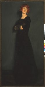 Portret Madame Malinowskiej autorstwa Ignacio Zuloaga y Zabaleta
