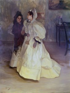 Dwóch przyjaciół”, 1896, olej na płótnie autorstwa Ignacio Zuloaga y Zabaleta