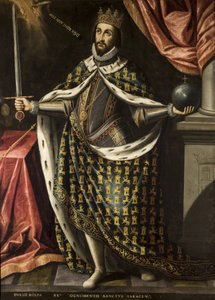 Król Ferdynand Święty z Ries, Ignacy z (ok. 1612-1661), ok. 1612-1661. 1655-1665. olej na płótnie autorstwa Ignacio de Ries