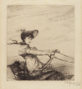 Bez tytułu (Woman Driving Carriage)