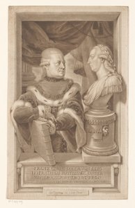 Portret Franza Georga, rycerza Kees autorstwa Ignaz Unterberger