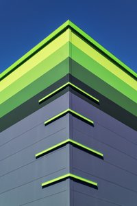 Nowoczesna zielona geometria autorstwa Igor Bakotic