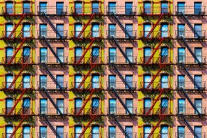 Kolorowy wzór architektoniczny autorstwa Igor Shrayer